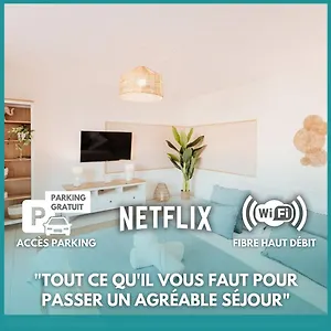  Appartement Le Cocon De - Parking - Checkin Autonome France